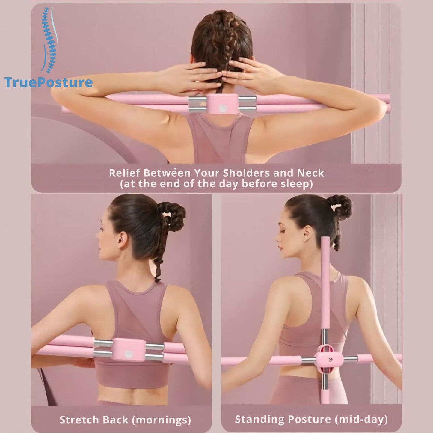 TruePosture Adjustable Back Brace