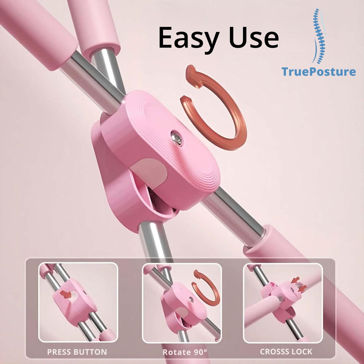 TruePosture Adjustable Back Brace